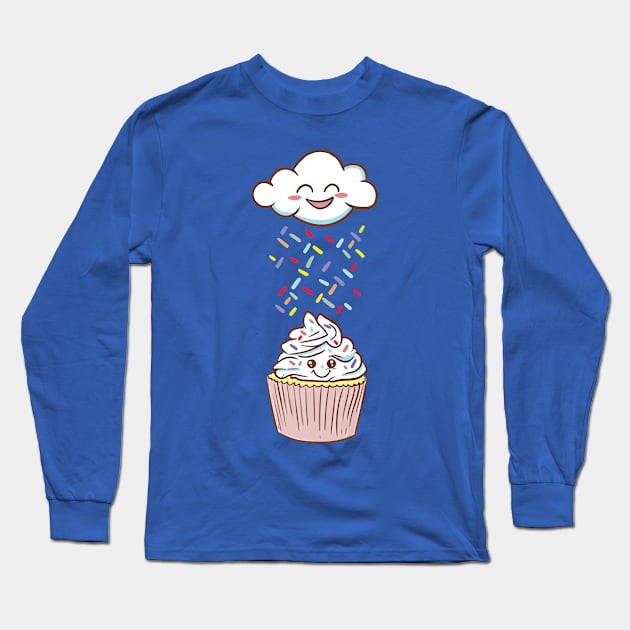 Cloud Cake 2 Long Sleeve T-Shirt by fradj